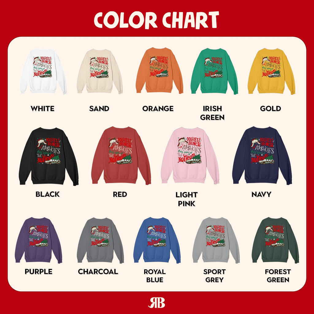 Jolliest Bunch Christmas Griswold Family Xmas Lampoons Christmas Vacation Rude Holiday Tee (2)