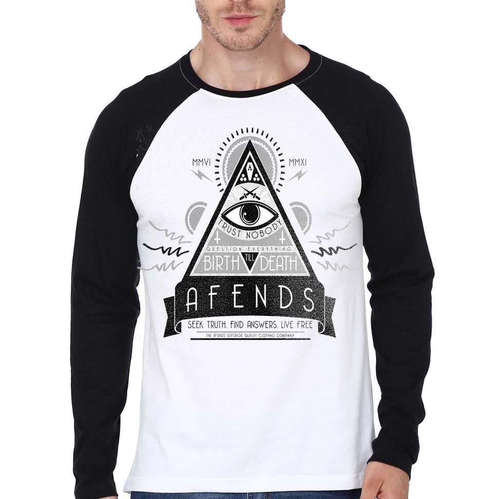 Illuminati Full Sleeve T-Shirt Hoodie, Sweatshirt | PureTeeCo.com