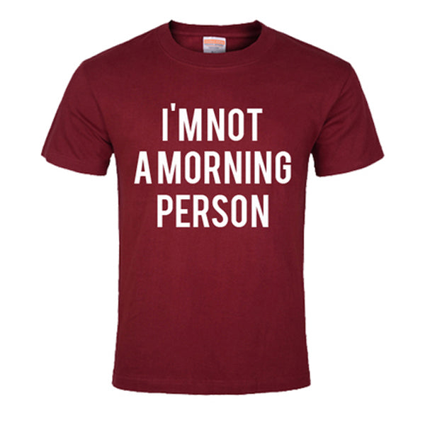 i’m not a morning person tshirt Hoodie, Sweatshirt | PureTeeCo.com