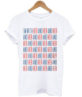 im with her and her t-shirt Hoodie, Sweatshirt | PureTeeCo.com