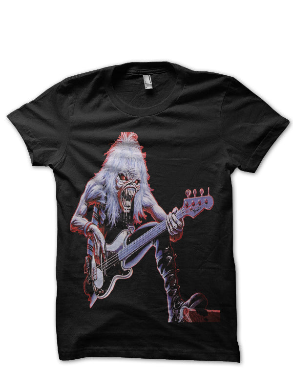 Iron Maiden Black T-Shirt Style011 Hoodie, Sweatshirt | PureTeeCo.com