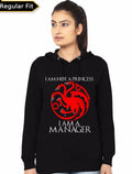 I Am Manager Black Girlâ€™s Hoodie T-Shirts, Sweatshirt | PureTeeCo.com