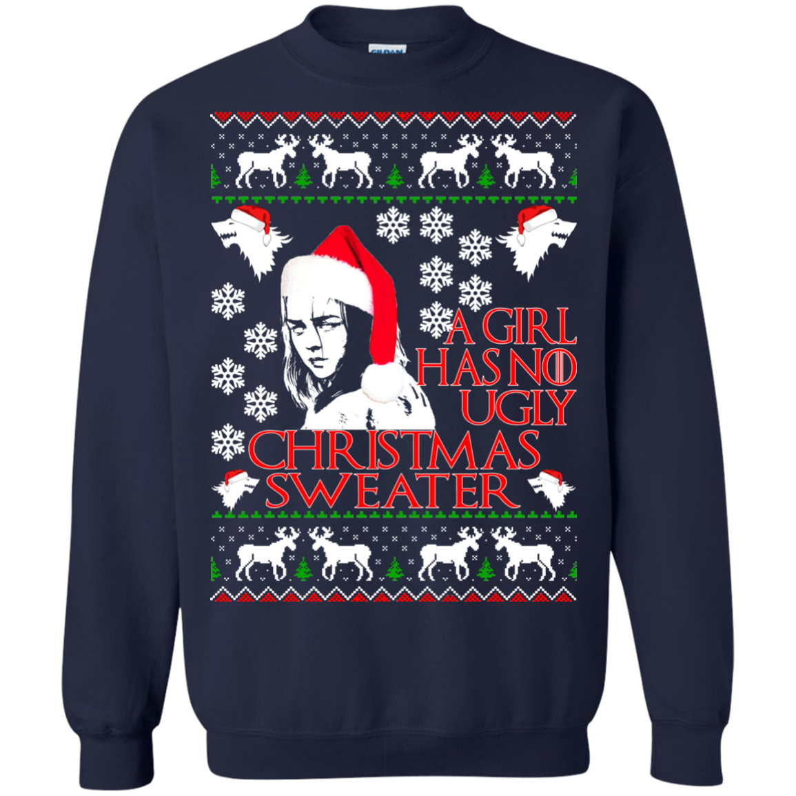 Game Of Thrones – A Girl Has No Ugly Christmas Sweater
