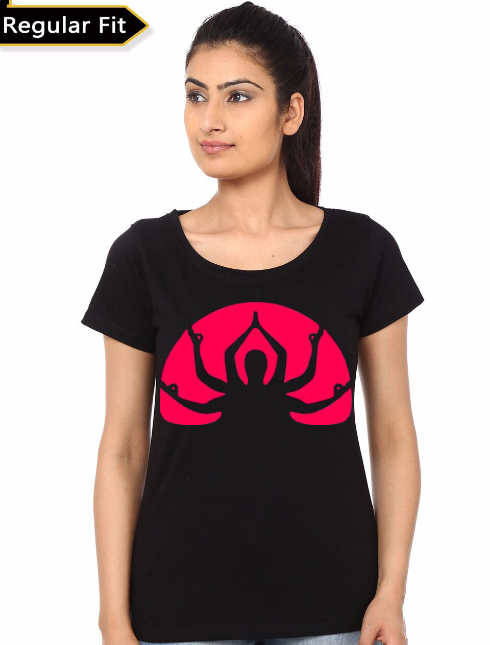 Off Set Yoga Black Girlâ€™s T-Shirt Hoodie, Sweatshirt | PureTeeCo.com