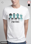 Metric White T-Shirt Hoodie, Sweatshirt | PureTeeCo.com