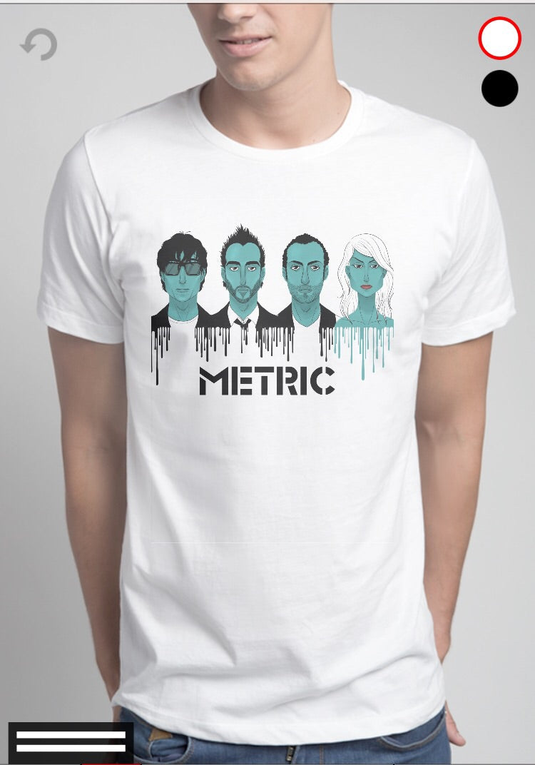 Metric White T-Shirt Hoodie, Sweatshirt | PureTeeCo.com