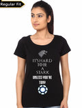 Iron Stark Girlâ€™s Black T-Shirt Hoodie, Sweatshirt | PureTeeCo.com