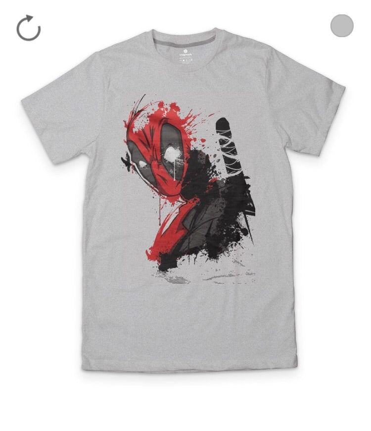 Deadpool Grey Tee Style005 Hoodie, Sweatshirt | PureTeeCo.com