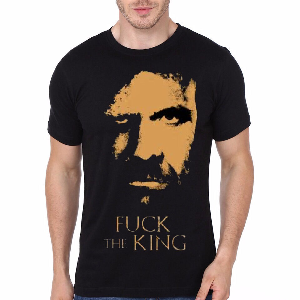 Fuck The King Black T-Shirt Style001 Hoodie, Sweatshirt | PureTeeCo.com