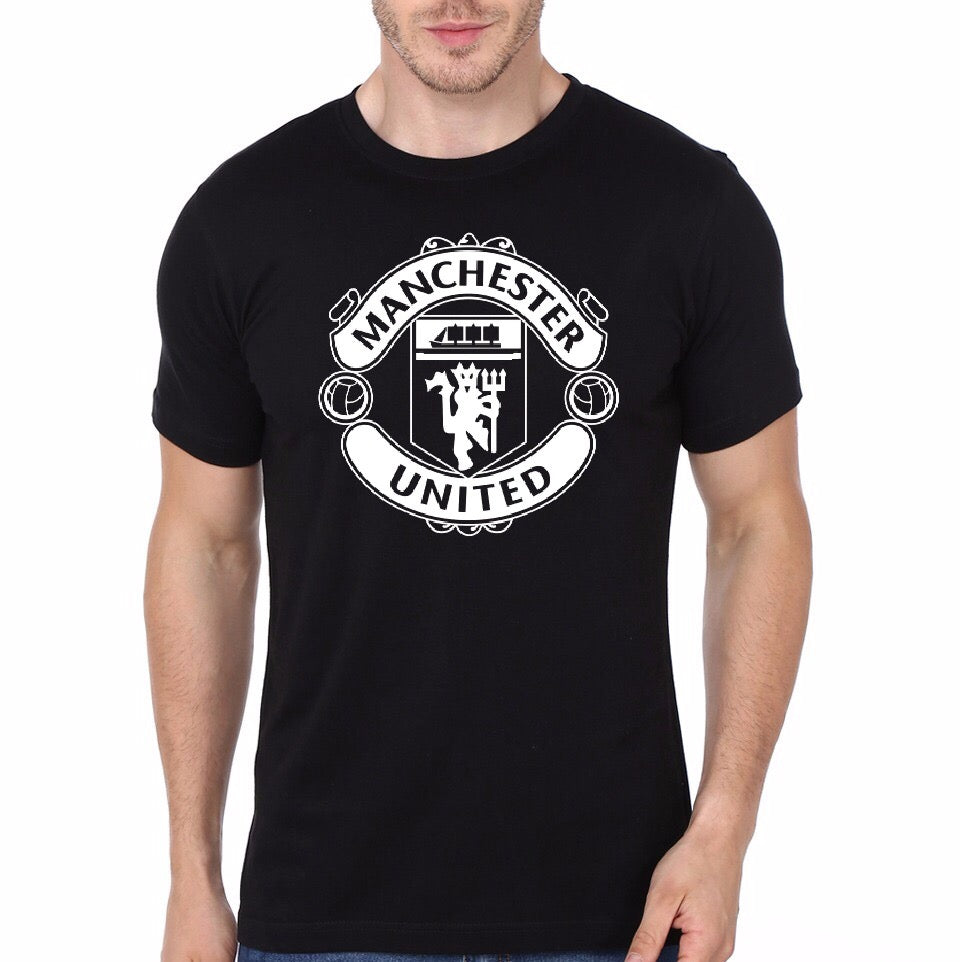 Menchester United Black T-Shirt Hoodie, Sweatshirt | PureTeeCo.com