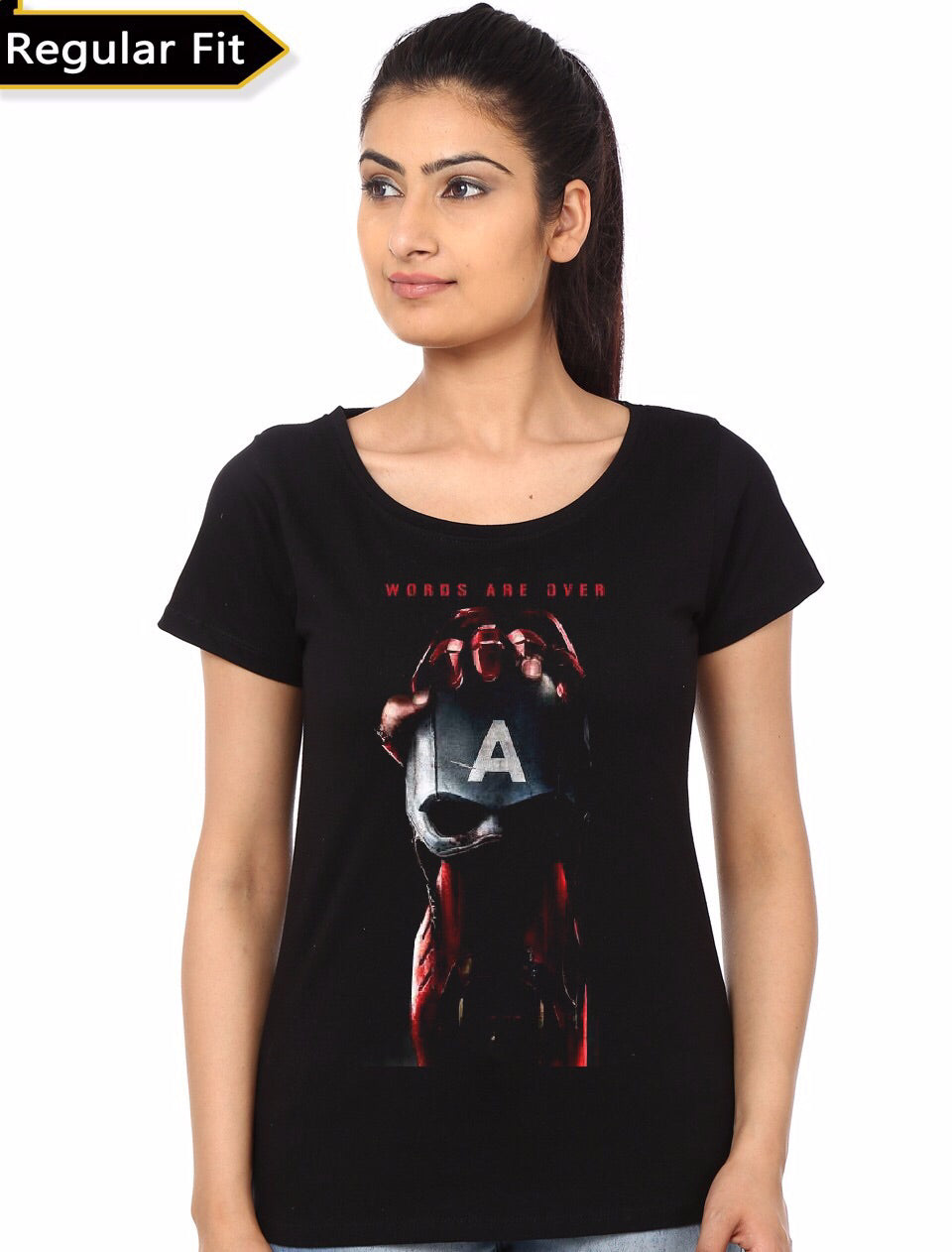 Civil War Girlâ€™s Black T-Shirt Hoodie, Sweatshirt | PureTeeCo.com