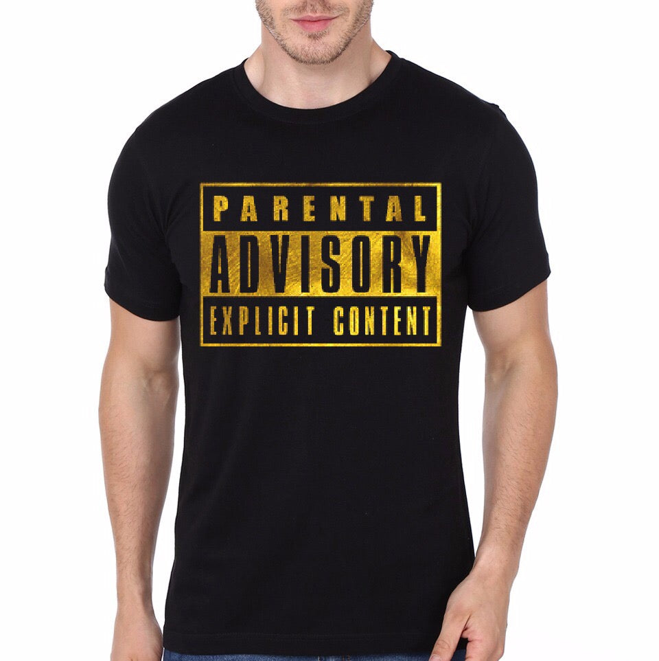 Parental Advisory Explicit Content Black T-Shirt Hoodie, Sweatshirt | PureTeeCo.com