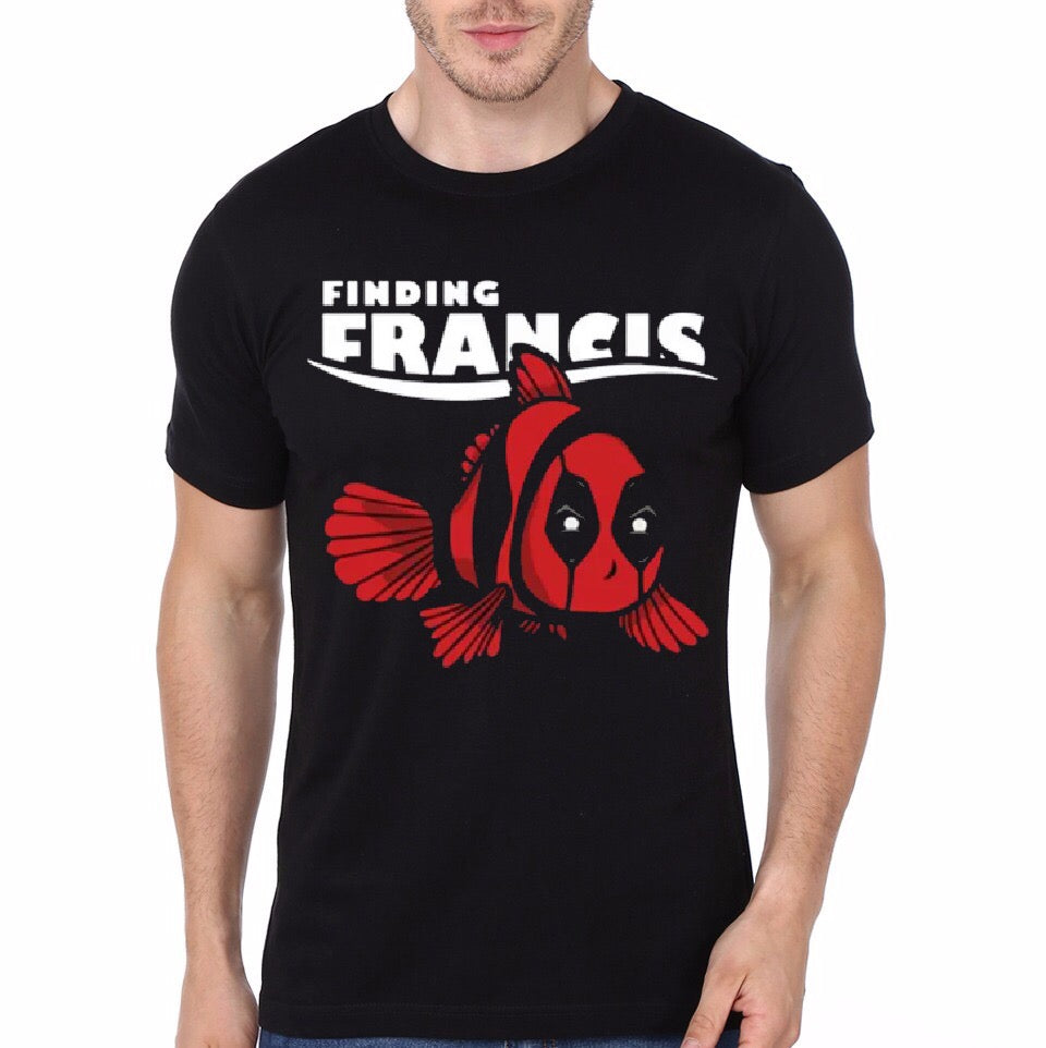 Finding Francis Deadpool Black T-Shirt Hoodie, Sweatshirt | PureTeeCo.com