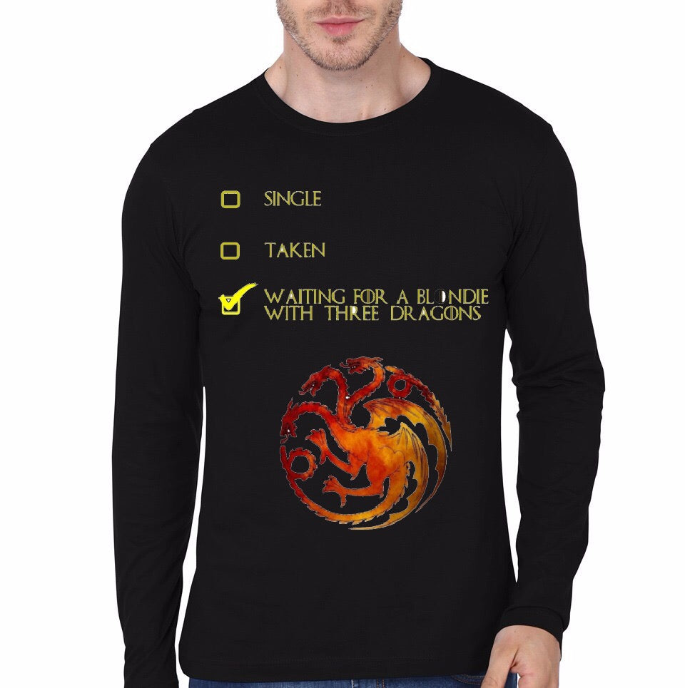 Targaryen Love Black Full Sleeve Tee Hoodie, Sweatshirt | PureTeeCo.com