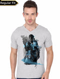 Uncharted 4 Grey V-Neck T-Shirt Hoodie, Sweatshirt | PureTeeCo.com