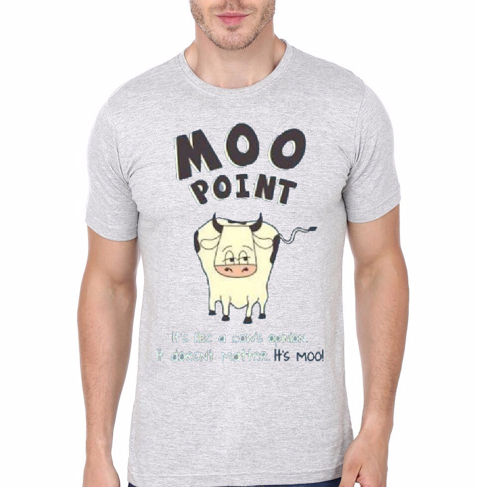 Moo Point Friends Grey T-Shirt Hoodie, Sweatshirt | PureTeeCo.com