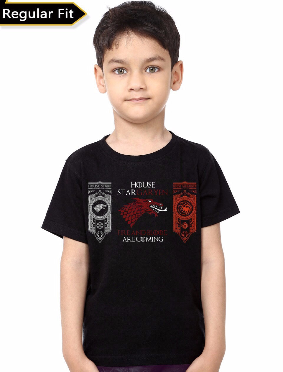 House Stargaryen Black Kids T-Shirt Hoodie, Sweatshirt | PureTeeCo.com