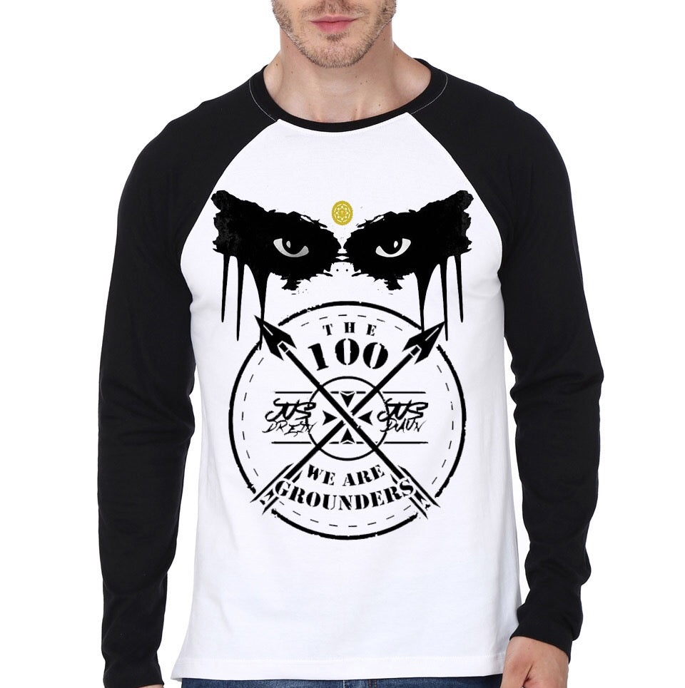 Grounders Raglan T-Shirt Hoodie, Sweatshirt | PureTeeCo.com