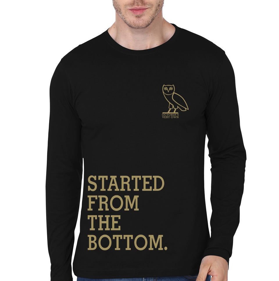Started From The Botton Full Sleeve Tshirt Hoodie, Sweatshirt | PureTeeCo.com