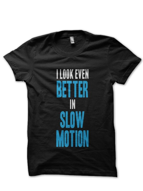 Slow Motion Black T-Shirt Hoodie, Sweatshirt | PureTeeCo.com