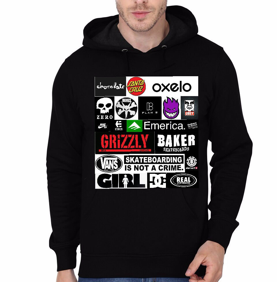 Stakeboard Brands Black Hoodie T-Shirts, Sweatshirt | PureTeeCo.com