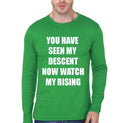 Rise Green Full Sleeve Tee Hoodie, Sweatshirt | PureTeeCo.com