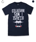 Top Gun Inverted Navy Blue Tee Hoodie, Sweatshirt | PureTeeCo.com