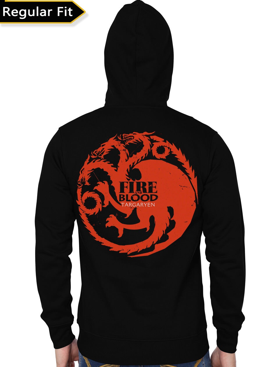 House Targaryen Black Hoodie Style006 T-Shirts, Sweatshirt | PureTeeCo.com