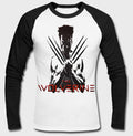 The Wolverine Raglan T-Shirt Hoodie, Sweatshirt | PureTeeCo.com