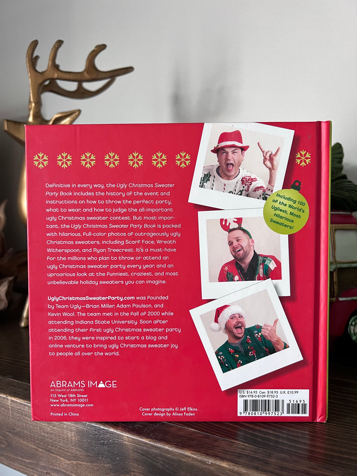 The Ugly Christmas Sweater Book - Hardcover