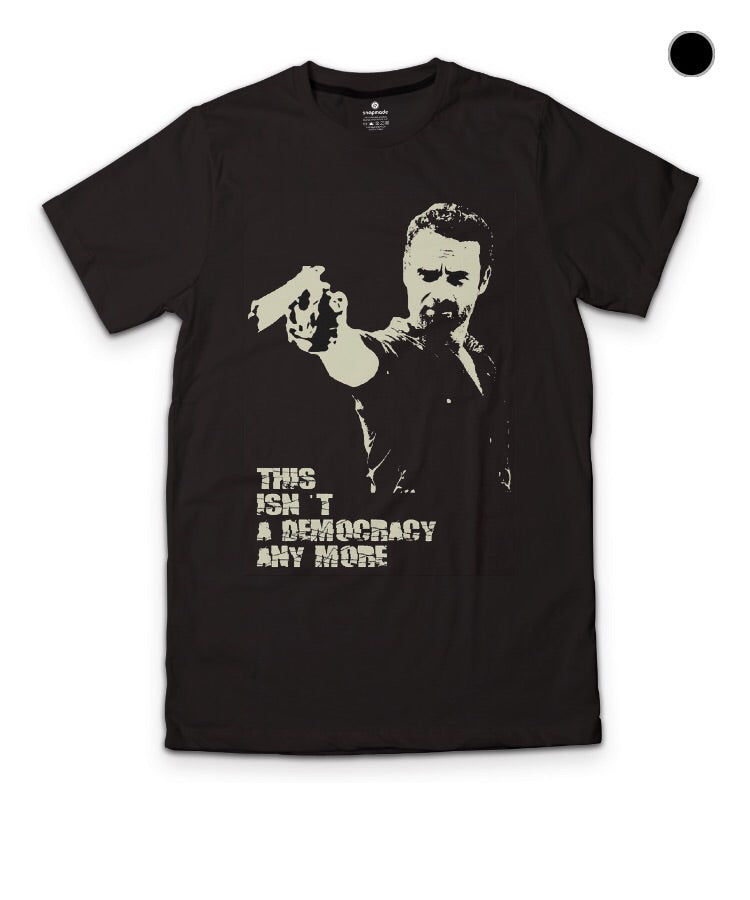 Walking Dead Black T-Shirt Style001 Hoodie, Sweatshirt | PureTeeCo.com
