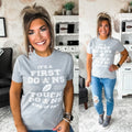 First Downs and Touchdowns Graphic Tee Hoodie, Sweatshirt | PureTeeCo.com (Image 1)