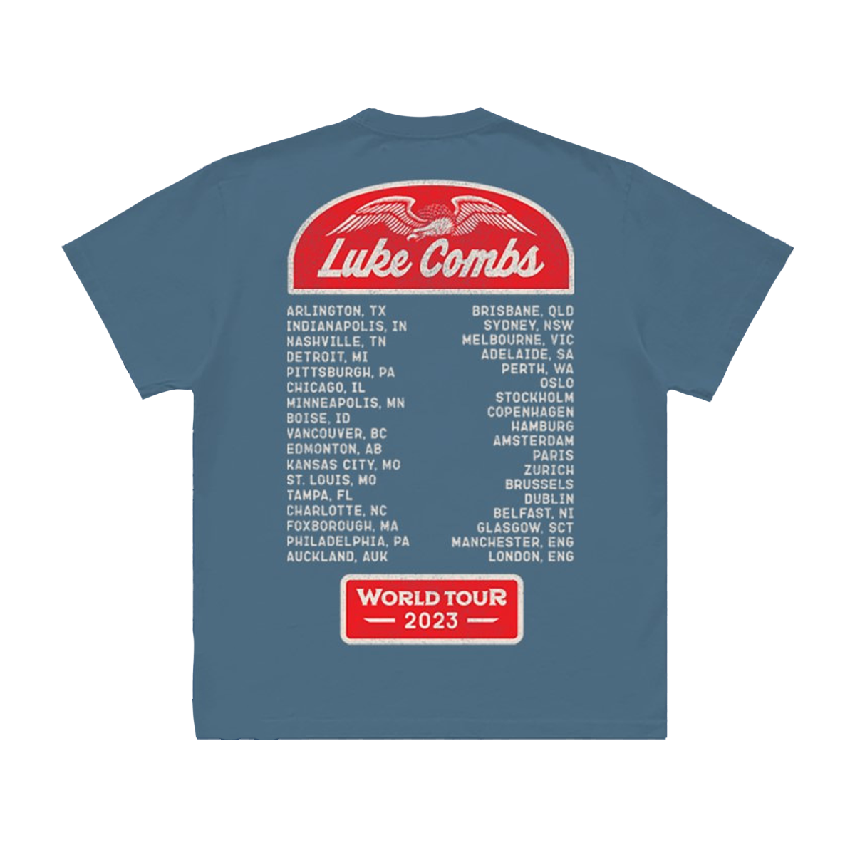 Wings World Tour Tee Hoodie, Sweatshirt | PureTeeCo.com (Image 2)