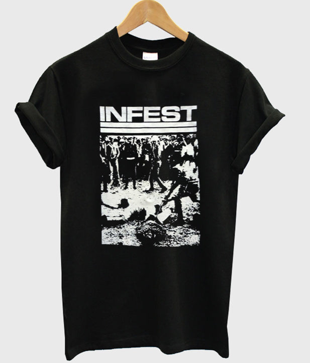 infest t-shirt Hoodie, Sweatshirt | PureTeeCo.com