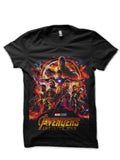 Infinity War Black T-Shirt Style001 Hoodie, Sweatshirt | PureTeeCo.com