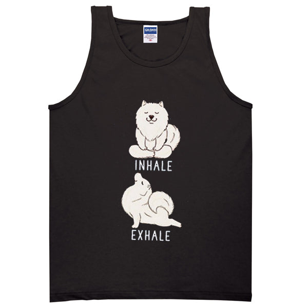 inhale exhale tanktop T-Shirts, Hoodie, Sweatshirt | PureTeeCo.com