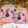 Inter Miami Grinch Hand Ugly Christmas Sweater 3D