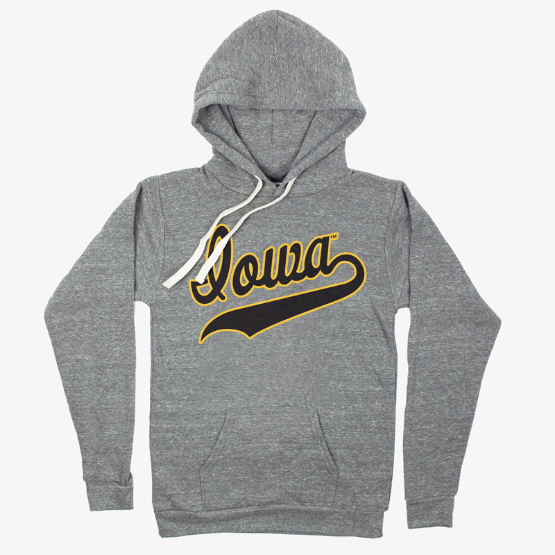 Iowa Hawkeyes Script Hoodie T-Shirts, Sweatshirt | PureTeeCo.com