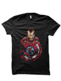 Civil War Black Tee Style002 Hoodie, Sweatshirt | PureTeeCo.com