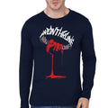 Iron Throne Navy Blue Full Sleeve Tee Hoodie, Sweatshirt | PureTeeCo.com
