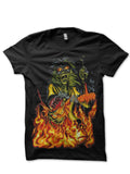 Iron Maiden Black Tee Style004 Hoodie, Sweatshirt | PureTeeCo.com