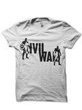 Civil War White Tee Hoodie, Sweatshirt | PureTeeCo.com