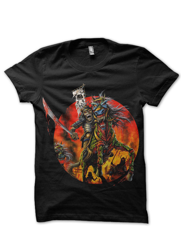 Iron Maiden Black Tee Style002 Hoodie, Sweatshirt | PureTeeCo.com