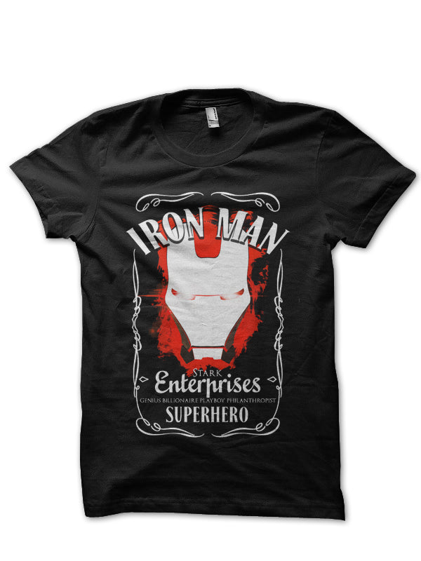 Ironman Black Tee Style001 Hoodie, Sweatshirt | PureTeeCo.com