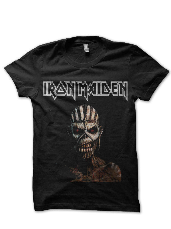 Iron Maiden Black Tee Hoodie, Sweatshirt | PureTeeCo.com