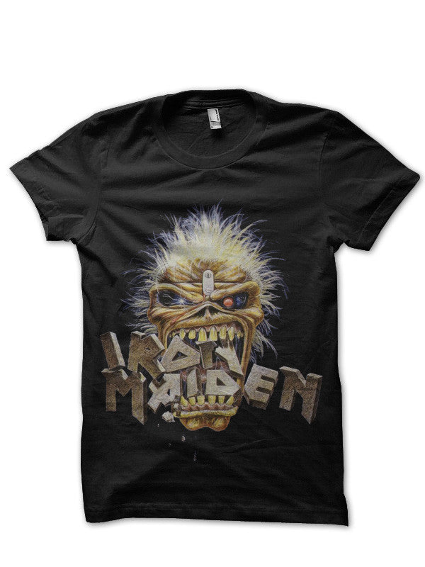 Iron Maiden Black T-Shirt Style008 Hoodie, Sweatshirt | PureTeeCo.com