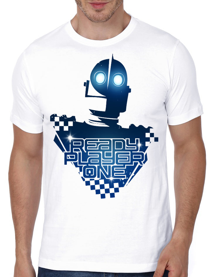 Ready IronGiant White One T-Shirt Hoodie, Sweatshirt | PureTeeCo.com
