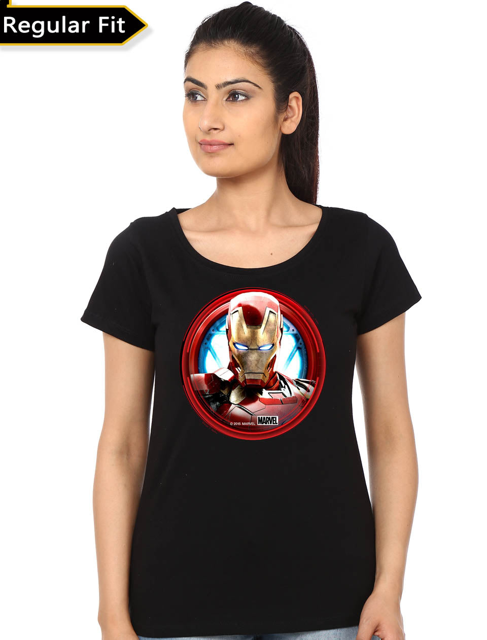 Ironman Arc Girlâ€™s Black T-Shirt Hoodie, Sweatshirt | PureTeeCo.com