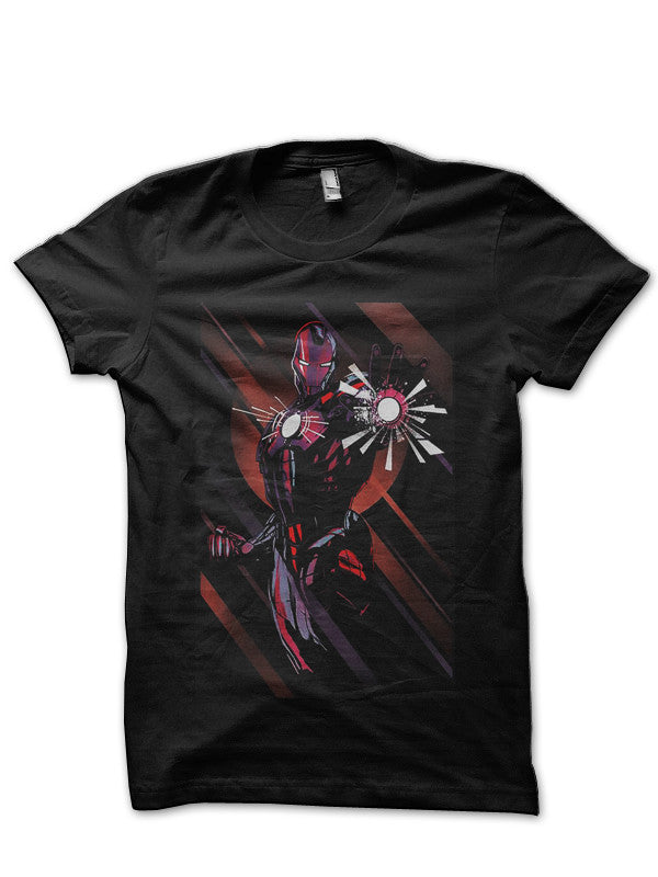 Ironman Black T-Shirt Hoodie, Sweatshirt | PureTeeCo.com