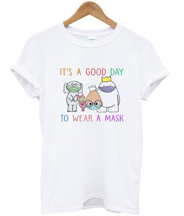 it’s a good day to wear a mask t-shirt Hoodie, Sweatshirt | PureTeeCo.com